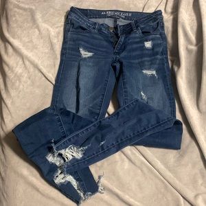 American eagle jeans size 0